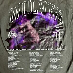 Darc Sport Shirt Mens XXL Gray Wolves Club Forever Tour 2022 Gym Workout Heaven